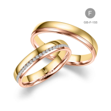 Marrya Gold 8 karátos Arany karikagyűrű pár - GB-155-8K-F gyűrű