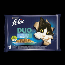 Mars-Nestlé Felix Fantastic DUO halas válogatás aszpikban, 4x85g macskaeledel