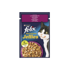 Mars-Nestlé Felix Sensations Jellies (kacsa,spenót - aszpikban) 85g macskaeledel
