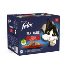 Mars-Nestlé Felix Sensations Sauces házias (pulyka,bárány,marha,kacsa) válogatás - szószban 12x85g macskaeledel