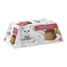Mars-Nestlé Gourmet Revelations - Pastétom (lazac,szósz) macskák részére (2x57g) macskaeledel