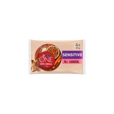 Mars-Nestlé PURINA ONE MINI/SMALL Sensitive (lazaccal, rizzsel, répával) nedves kutyaeledel 4x85g kutyaeledel