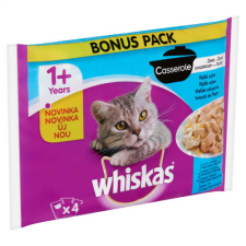Mars-Nestlé Whiskas Adult Casserole - Halas válogatás - aszpikban (4x85g) macskaeledel