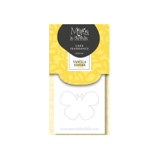  Marta la Farfalla Card autóillatosító (12db/karton) Vanilia&amp;Ginger illatosító, légfrissítő