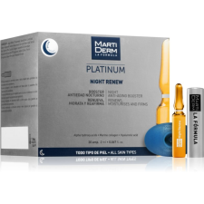 Martiderm Platinum Night Renew hámlasztó peeling szérum ampullákban 30x2 ml arcszérum
