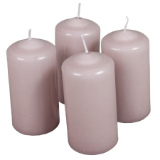  Mártott henger gyertya 50x100 mm mályva 4db/csom (db ár) gyertya