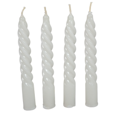  Mártott kis csavart gyertya fehér 150mm (db ár) 30db/csom gyertya