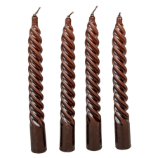  Mártott nagy csavart gyertya csoki 200mm (db ár) 30db/csom gyertya