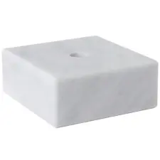  MÁRVÁNY fehér 65x65x20mm ajándéktárgy