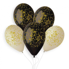 Márvány Marble léggömb, lufi 5 db-os 13 inch (33cm) party kellék