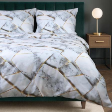  Márvány mintás kétszemélyes pamutszatén ágyneműhuzat díszdobozban lakástextília
