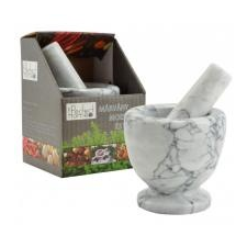  Márvány mozsár és törő 10 cm (72216) konyhai eszköz