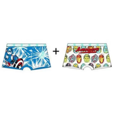 Marvel Bosszúállók gyerek boxeralsó 2 darabos csomag - 6/8 éveseknek - Captain America