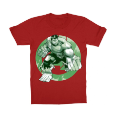 Marvel Bosszúállók gyerek rövid ujjú póló - Hulk Avengers Logo