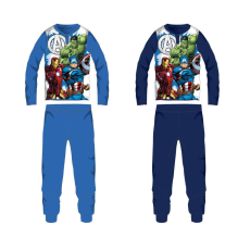 Marvel Bosszúállók pamut jersey gyerek pizsama - középkék - 122