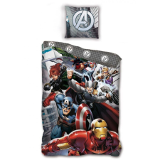 Marvel Boszúállók Action-Packed ágyneműhuzat 140×200 cm, 63×63 cm microfibre /microfiber babaágynemű, babapléd