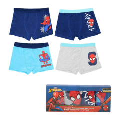 Marvel Pókember boxer szett/4db 9-10 év (134-140 cm)