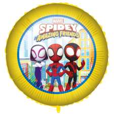 Marvel Pókember Spidey Friends fólia lufi 46 cm Nr6 party kellék