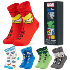  Marvel Socks Kids 4 darabos gyerekzokni gyerek zokni