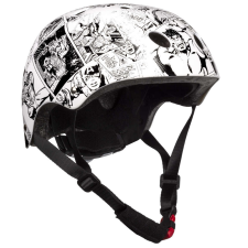 Marvel sport bukósisak (54-58 cm) - Bosszúállók - Fekete-fehér kerékpáros sisak