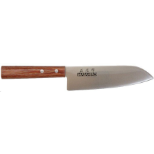  Masahiro Sankei Santoku 165mm Brown [35921] univerzális kés kés és bárd