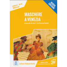 Maschere A Venezia + Audio On Line (Livello 2 - A1/A2 - 1000 parole) nyelvkönyv, szótár