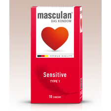 Masculan ® “1” SENSITIVE GUMIÓVSZER “WEEK PACK” – 10 DB/DOBOZ óvszer