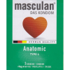 Masculan Anatomic formázott óvszer (3 db)