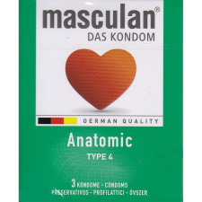 Masculan Anatomic formázott óvszer (3 db) óvszer