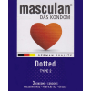 Masculan Dotted rücskös felületű óvszer (3 db)