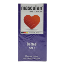  MASCULAN ÓVSZER DOTTED 10 DB óvszer