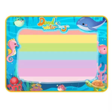 Masen Toys Vízzel festhető rajzszőnyeg tengeri mintával - 78 x 59 cm kreatív és készségfejlesztő