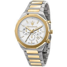 Maserati R8873642009 Stile Chronograph Mens Watch 45mm 10ATM, karóra