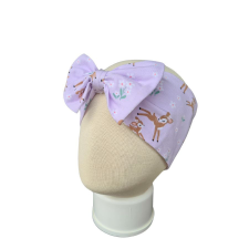  Masnis fejpánt, őzike, lila babasapka, sál