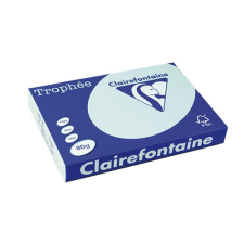  Másolópapír színes Clairefontaine Trophée A/3 80g pasztell égkék 500 ív/csomag (1256) fénymásolópapír