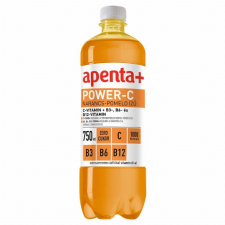 MASPEX OLYMPOS KFT. Apenta+ Power-C narancs-pomelo ízű szénsavmentes üdítőital édesítőszerekkel, vitaminokkal 750 ml üdítő, ásványviz, gyümölcslé