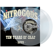 Massacre Nitrogods - Ten Years Of Crap - Live (Clear Vinyl) (Vinyl LP (nagylemez)) heavy metal