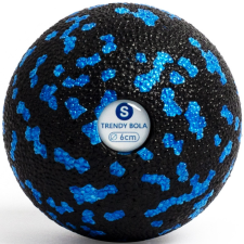 Masszázs labda Trendy Bola fekete-kék 6 cm fitness eszköz
