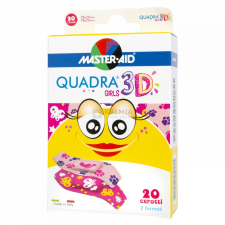 Master-Aid Quadra 3D girls sebtapasz 20 db gyógyászati segédeszköz