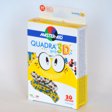 MASTER-AID QUADRA 3D SEBTAPASZ BOYS 20X gyógyászati segédeszköz