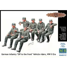  Master Box German infantry vehicle riders 1:35 (MB35137) makett