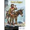  Master Box Gold-digger. The Wild West. Gold Fever Series. Kit ? 1. 1:35 (MB35233)