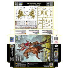  Master Box Indian Wars Series. Ambush Attack 1:35 (35248) makett