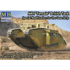  Master Box Mk I Female British tank,Specila modific 1:72 (72004) makett