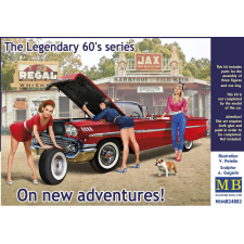  Master Box The Legendary 60s series. On new adventures! 1:24 (MB24082) makett
