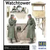  Master Box Watch Tower w/4 figs 1:35 (MB3546)
