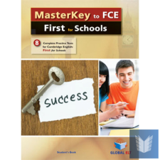 Masterkey Cambridge English: First for Schools - 8 Complete Parctice Tests idegen nyelvű könyv
