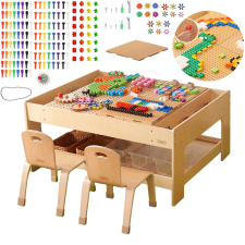  Masterkidz fa oktatási asztal tartozékokkal STEM Fal fajáték