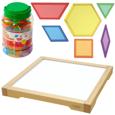  Masterkidz Panel LED érzékelős szekrény Montessori Mozaik 140 darab fajáték