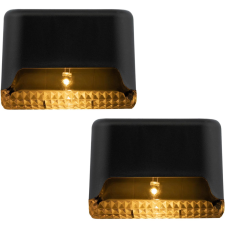 MasterLED 2x Solar LED lépcsőfény dekoratív lámpa alkony érzékelő IP44 meleg világítás